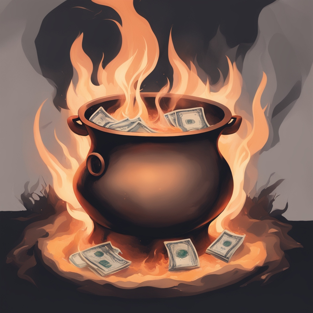 cash burn cauldron